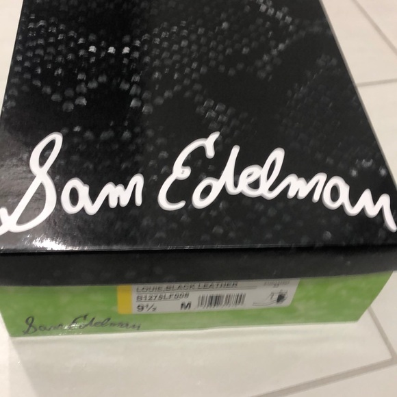 Sam Edelman black leather booties NEW LOWER PRICE - Picture 6 of 8